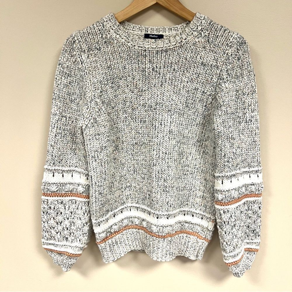 Hatley Dani cream Melange sweater. Size S/P